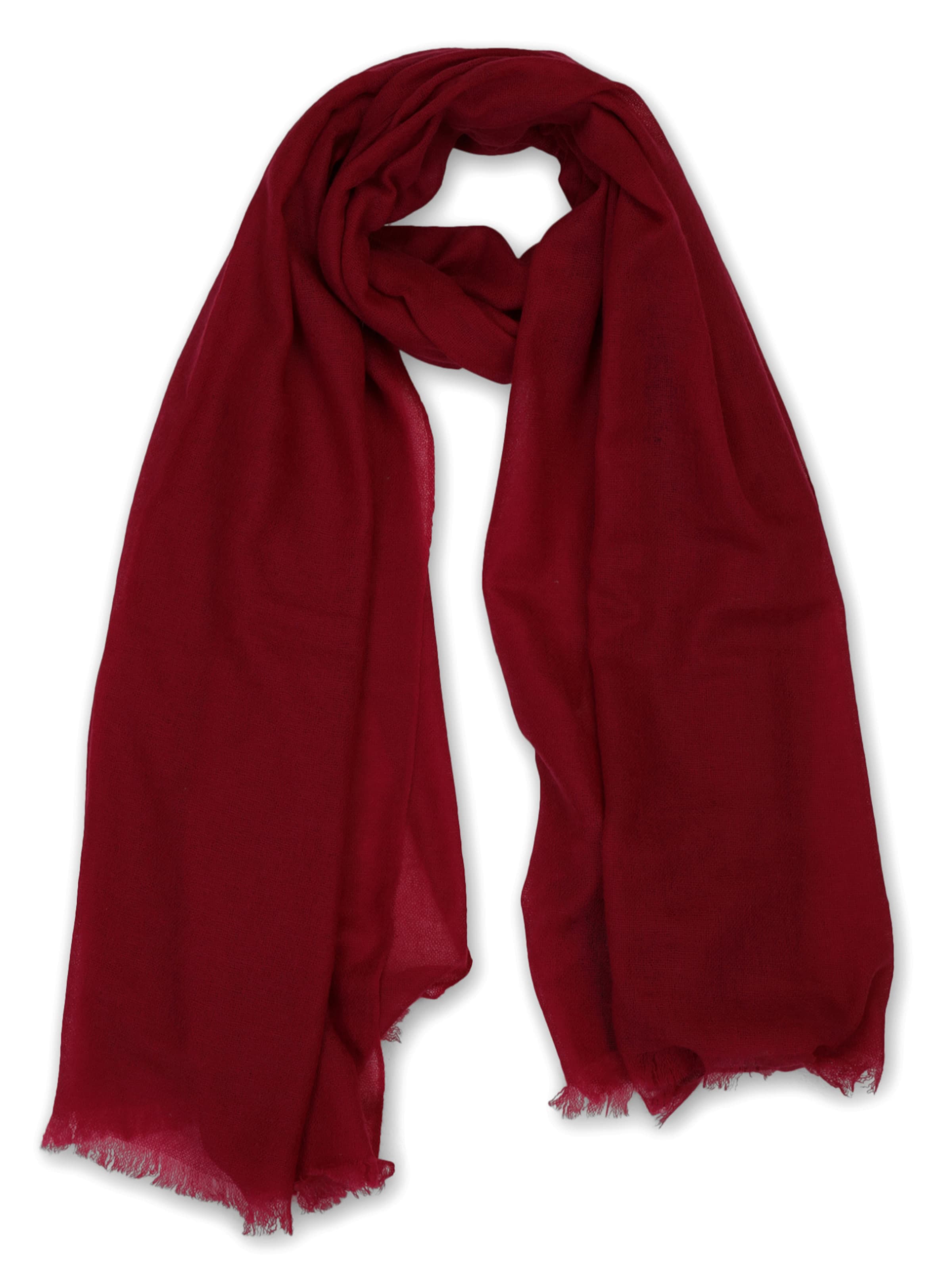 CASH-MERE.CH Scarf in Red: front