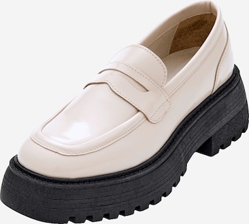 EDITED - Sapato Slip-on 'Uriah' em bege: frente