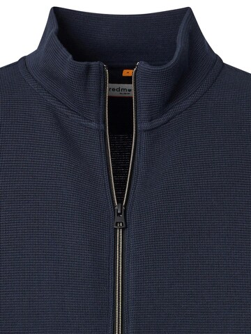 redmond Zip-Up Hoodie 'Basic' in Blue