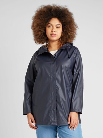 ONLY Carmakoma Weatherproof jacket 'ELLEN' in Blue: front