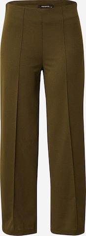 Trendyol - Loosefit Pantalón en verde: frente