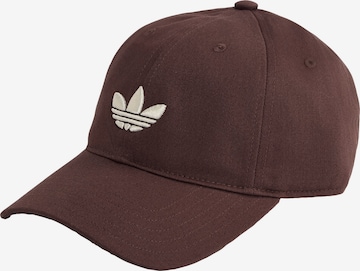 ADIDAS ORIGINALS Čiapka 'Adicolor Classic Trefoil' - Červená: predná strana
