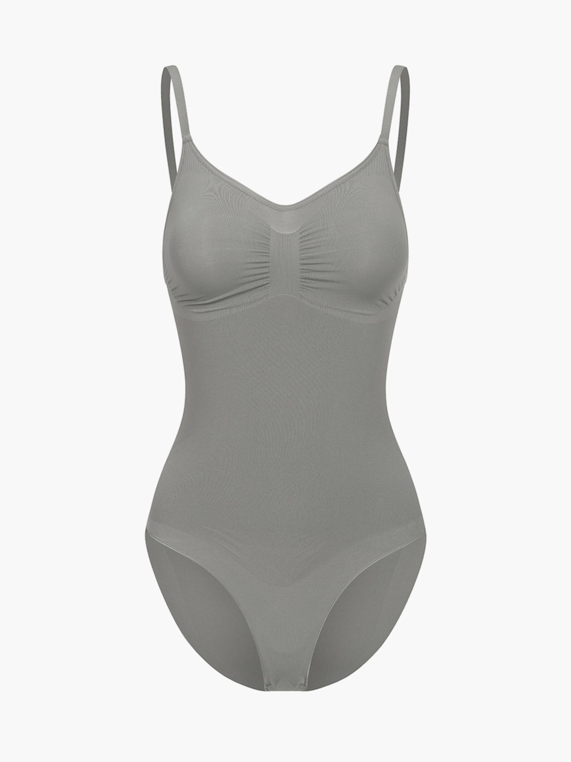 cfab Shaping bodysuit 'Bodysuit Sculpting Shapewear mit Slip' in Grey: front
