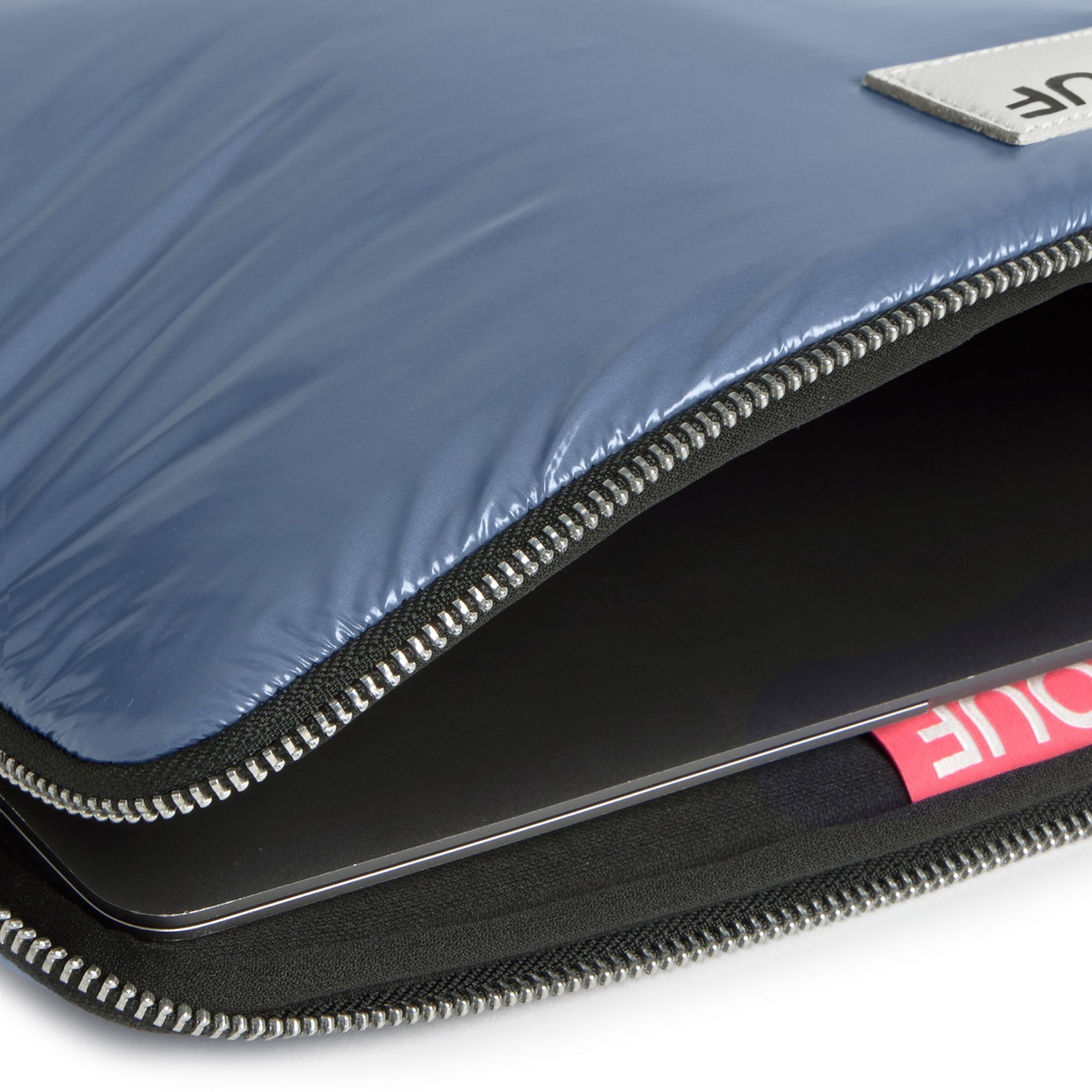 Borsa per laptop 'Glossy' di Wouf in blu