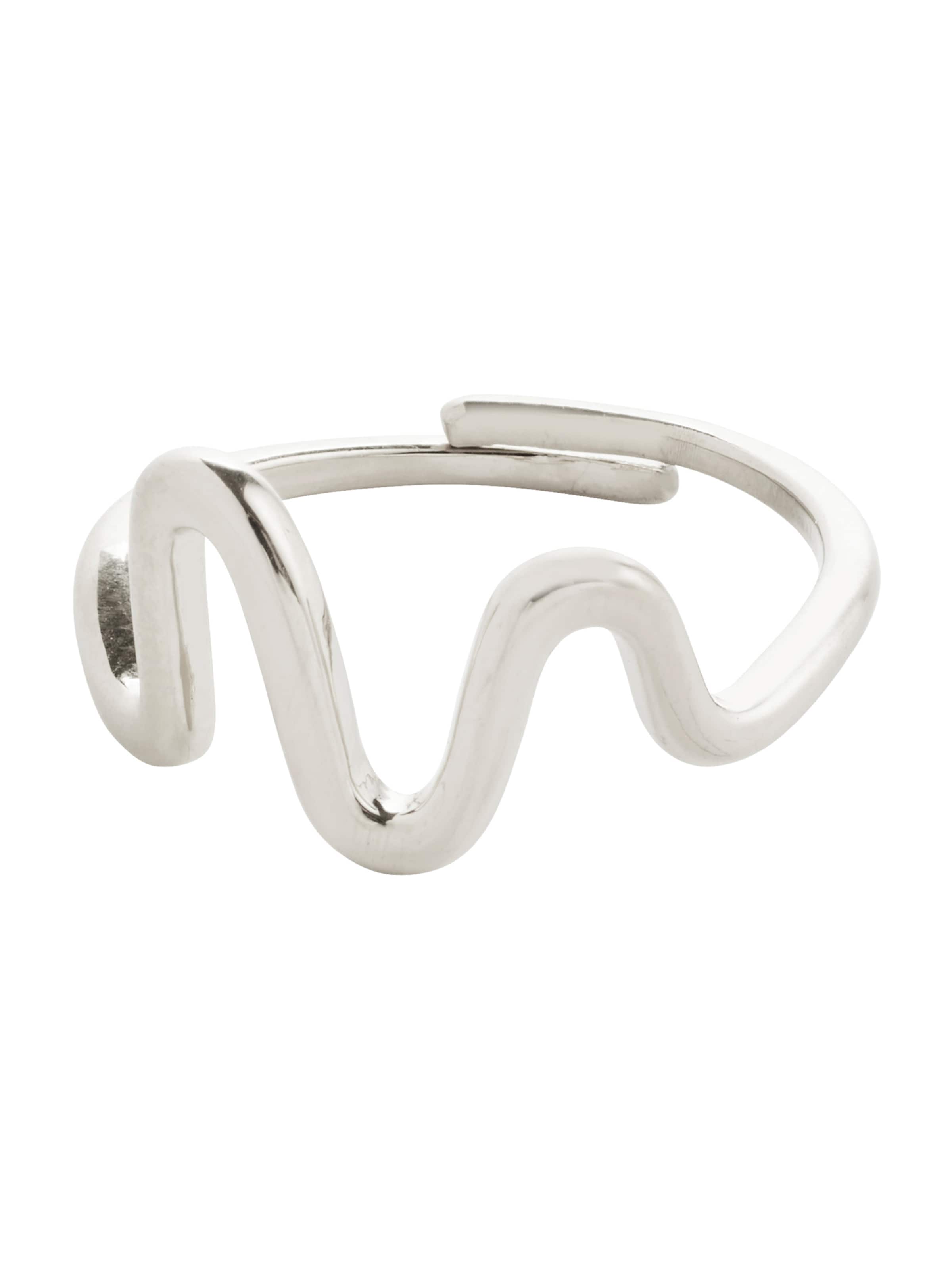 Pilgrim Кольцо 'Lulu' в Серебристый: спереди