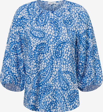 Camicia da donna di s.Oliver in blu: frontale