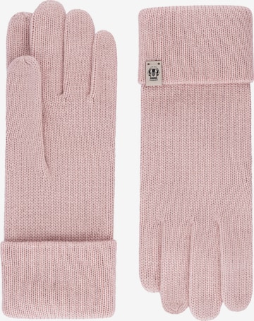 Roeckl Vingerhandschoenen 'ESSENTIALS' in Roze: voorkant