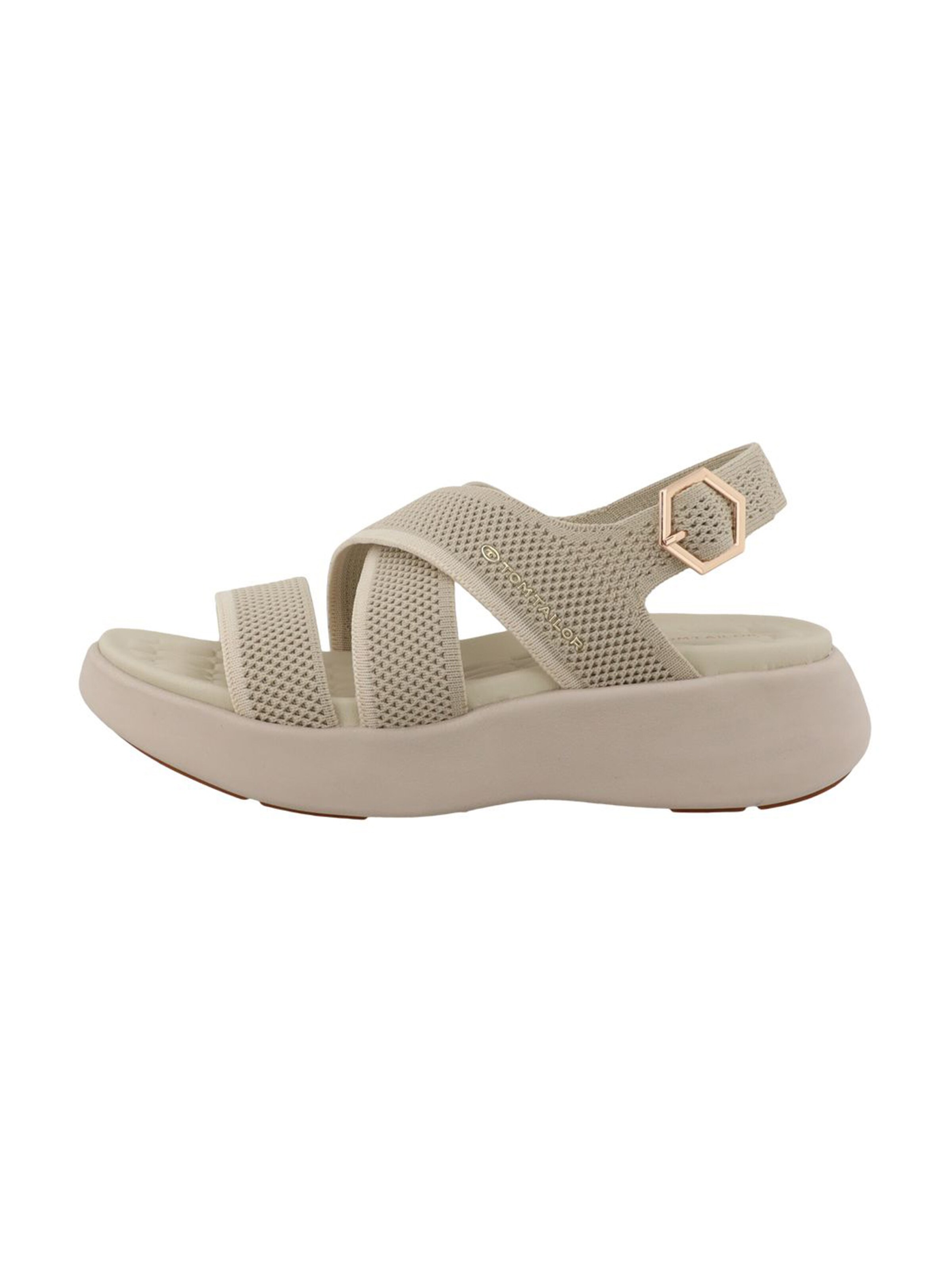 TOM TAILOR - Sandalias en beige