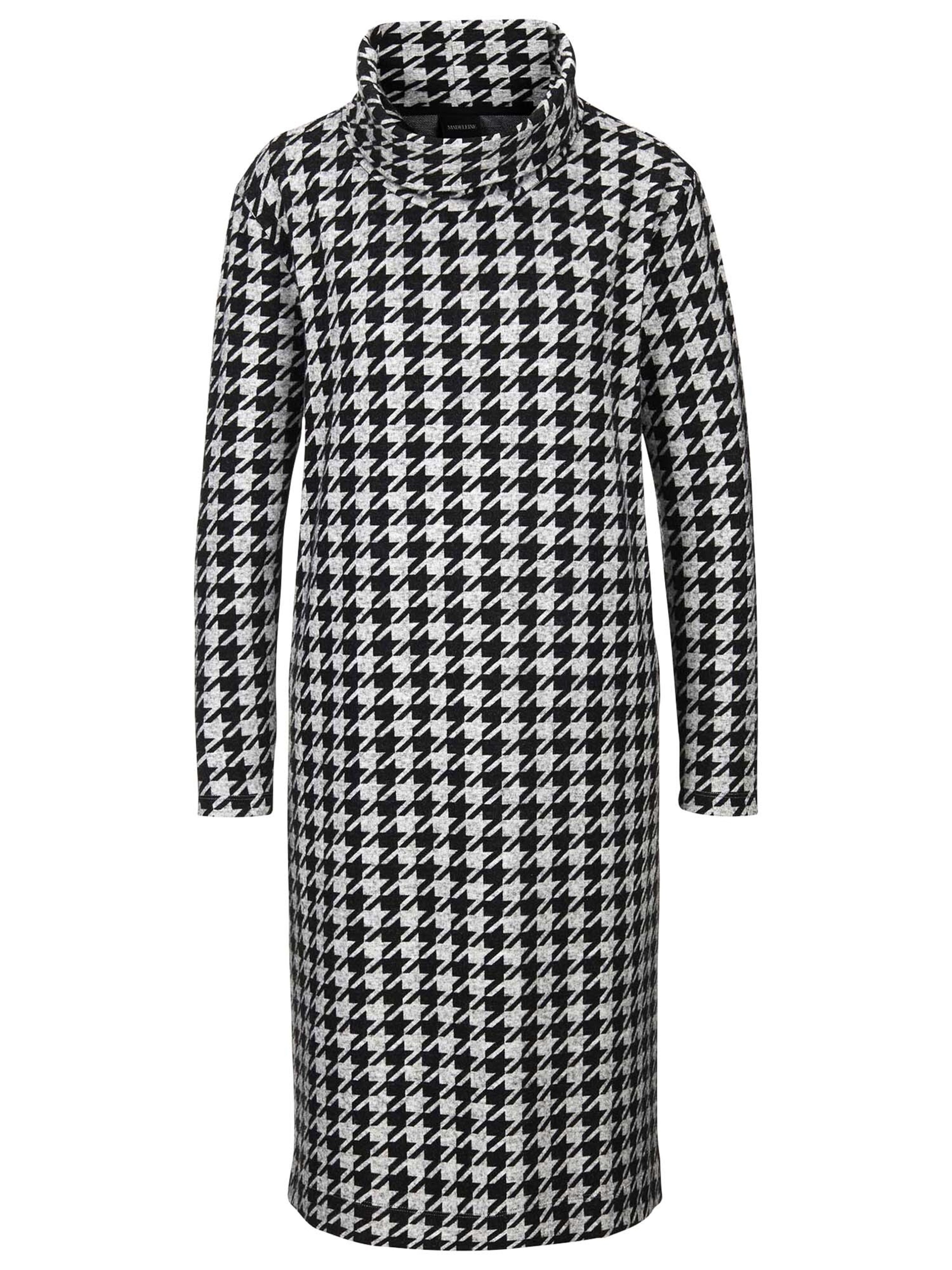 Robe MADELEINE en noir : devant