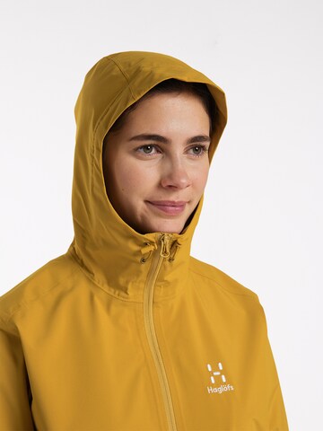 Haglöfs Outdoor Jacket 'Buteo' in Yellow