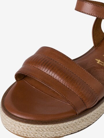 Sandales TAMARIS en marron