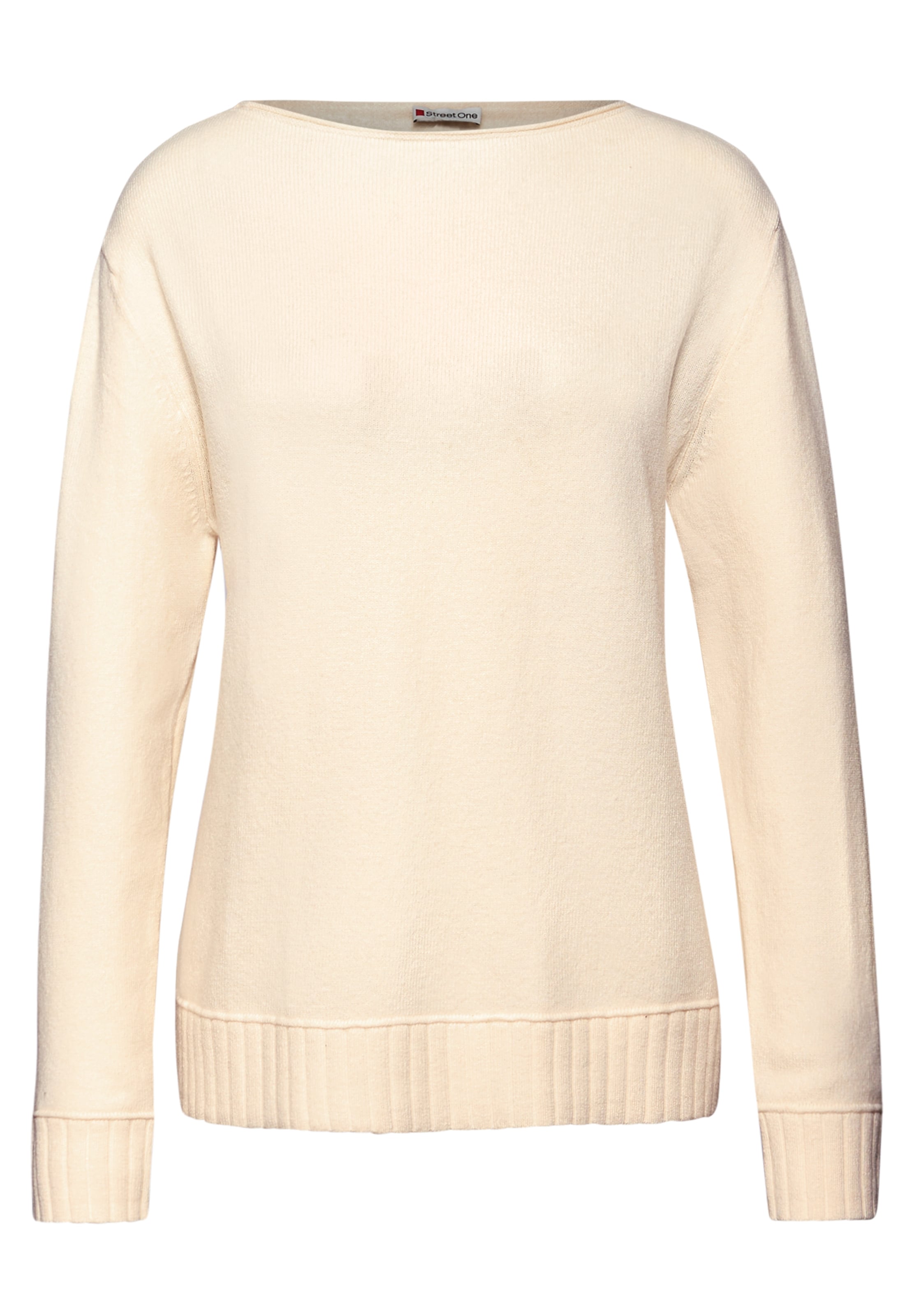 STREET ONE Pullover in Beige: Vorderseite