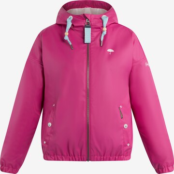 SchmuddelweddaTehnička jakna 'Incus' - roza boja: prednji dio