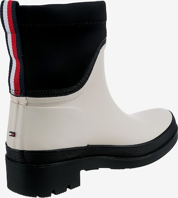 TOMMY HILFIGER Rubber Boots in Beige