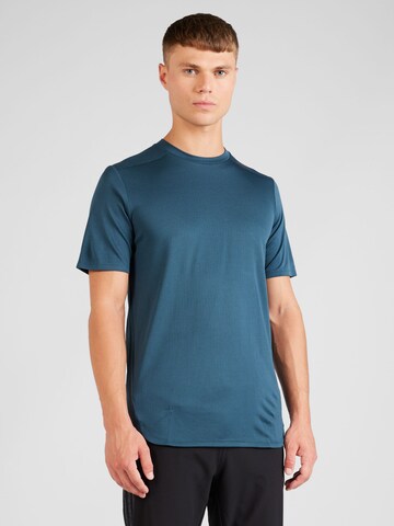 ADIDAS PERFORMANCE - Camiseta funcional 'Designed 4 Heat.Rdy Hiit ' en azul: frente