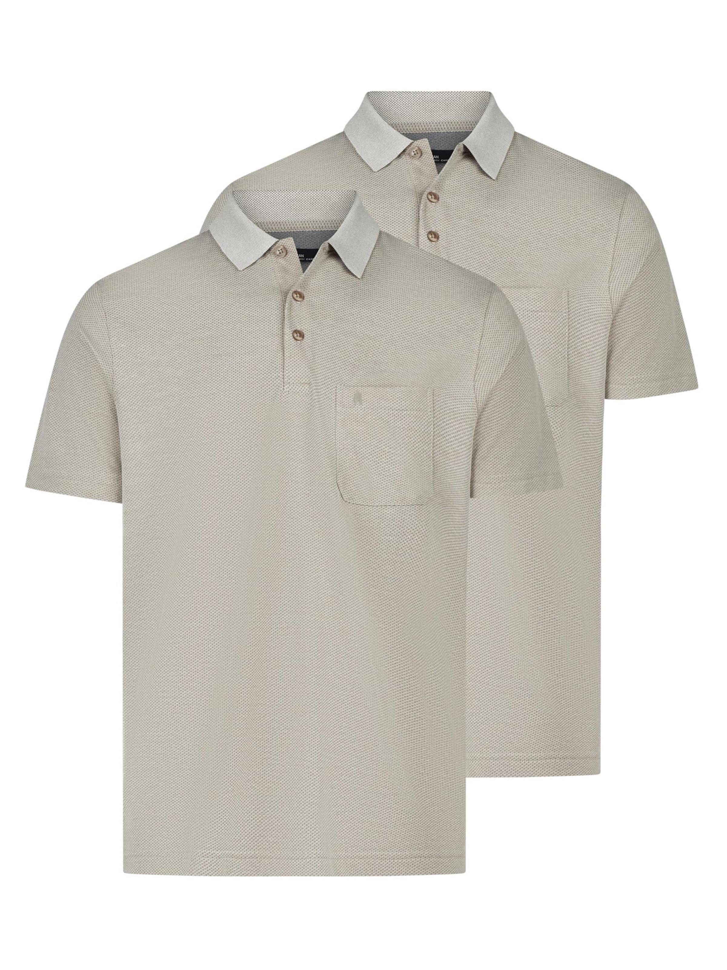 Ragman Shirt 'Basic' in Beige: front