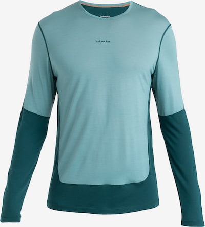 Sportiniai marškinėliai '125 ZoneKnit Energy Wind' iš ICEBREAKER, spalva – mėlyna / tamsiai mėlyna jūros spalva, Prekių apžvalga