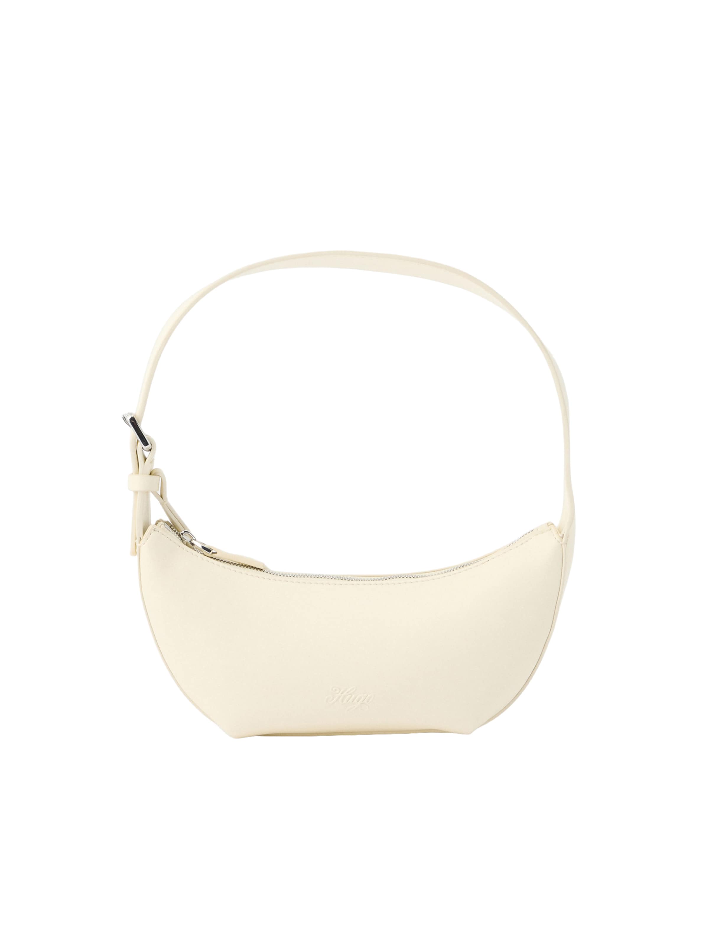 HUGO Shoulder Bag 'Twila' in Beige: front