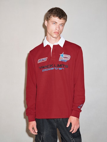 Next Shirt in Red: front