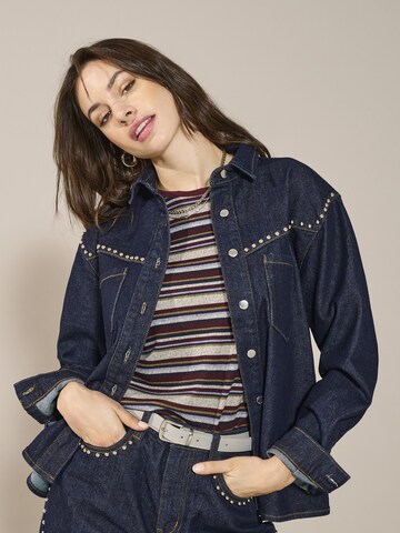 ONLY Bluza 'ONLELODIE' | modra barva: sprednja stran