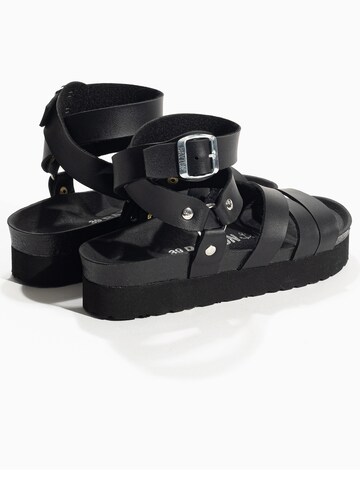 Bayton Strap Sandals 'HARING' in Black