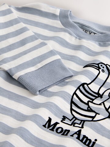 Bluză de molton de la Next pe albastru