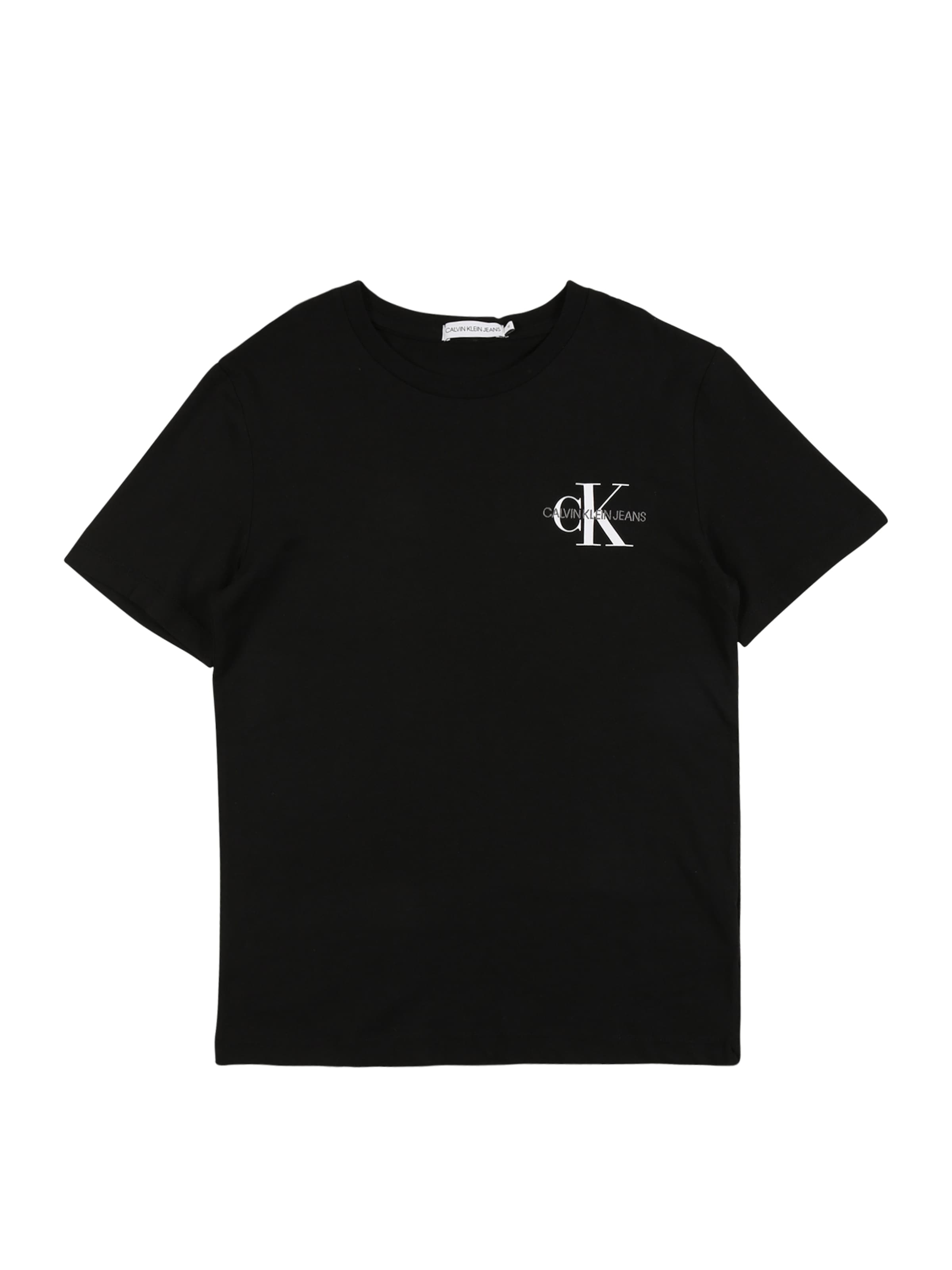 Enfants T-Shirt Calvin Klein Jeans en Noir 
