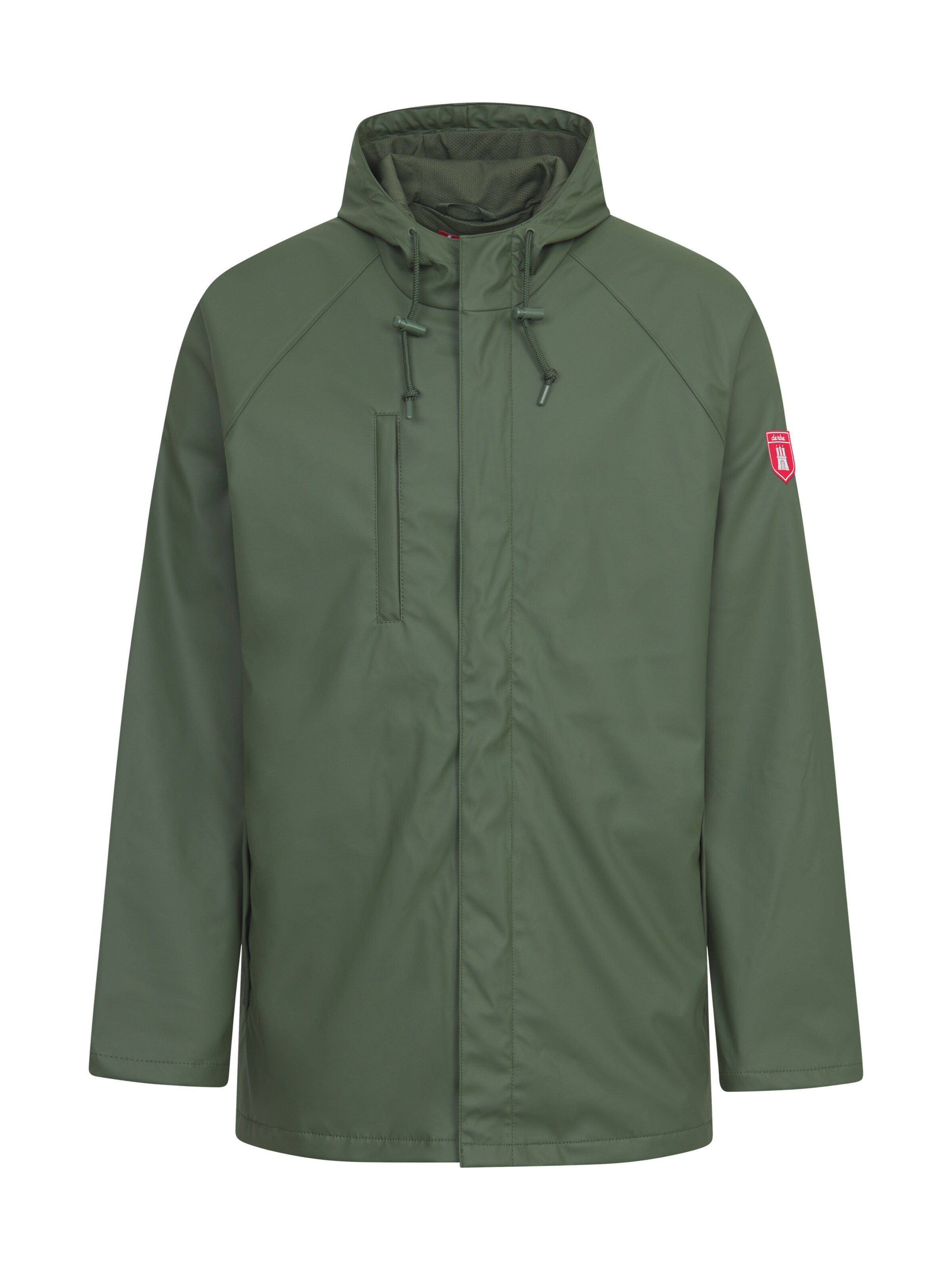Derbe Performance Jacket 'Passby' in Green: front