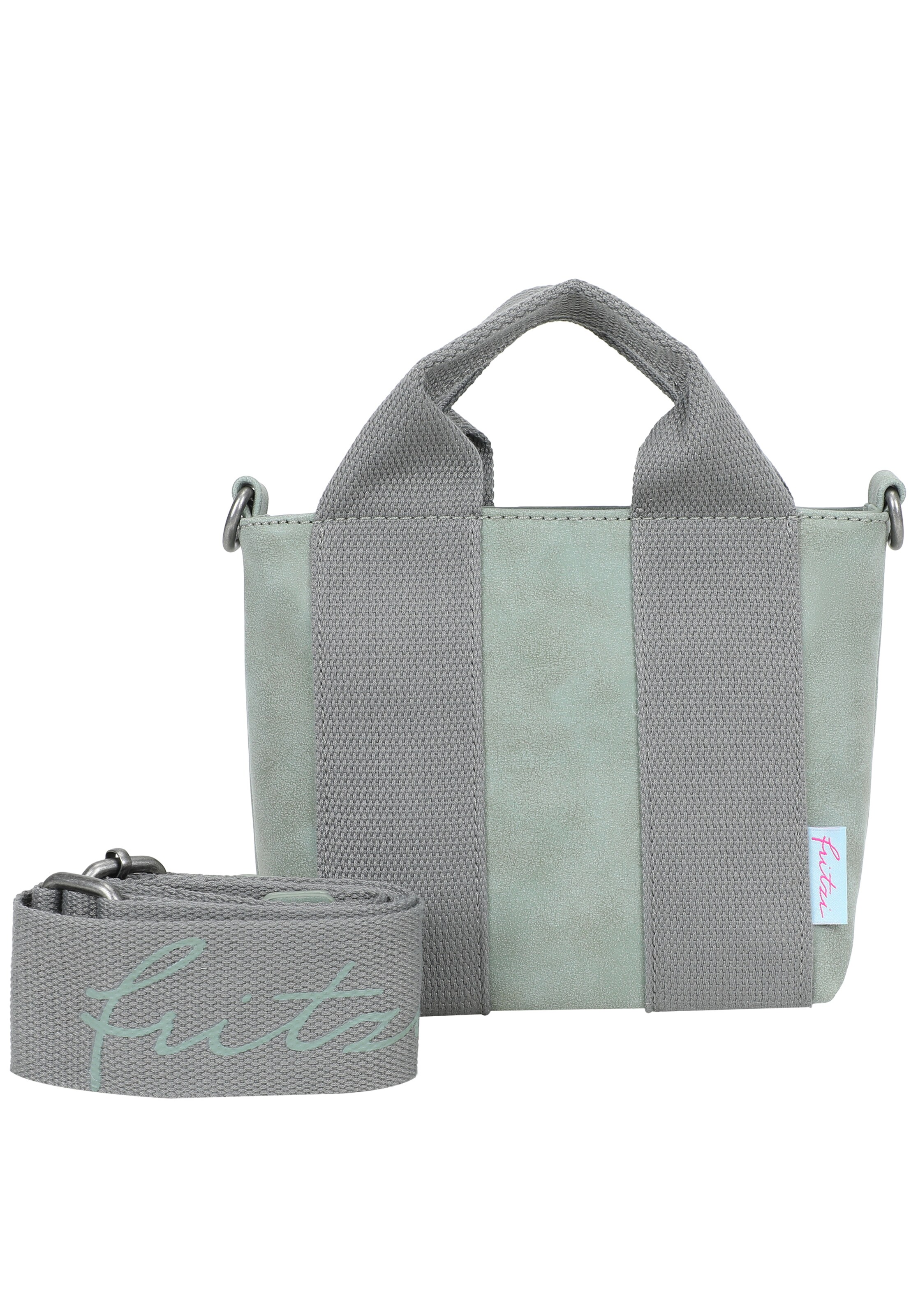 Shopper di Fritzi aus Preußen in grigio: frontale