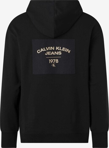 Sweat-shirt Calvin Klein Jeans en noir