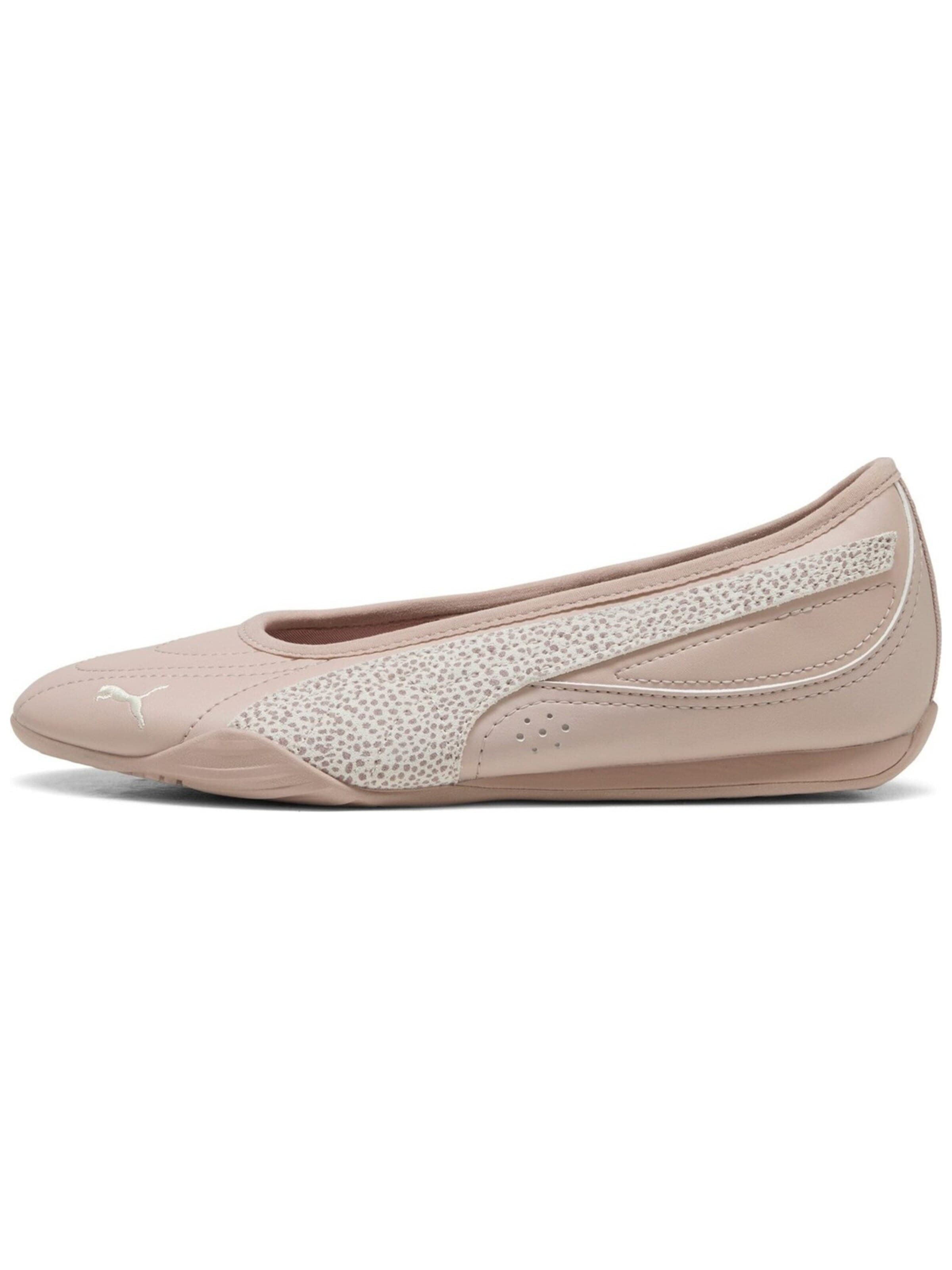 PUMA Ballerina 'Puma Catch Soleil Ballerina Topcat' in Beige: voorkant