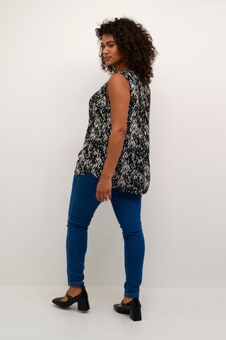 KAFFE CURVE Top 'Ami' in Black