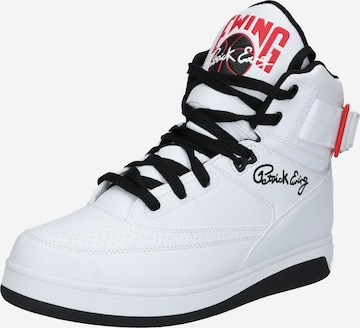 Patrick Ewing Sneakers hoog 'EWING 33' in Wit: voorkant