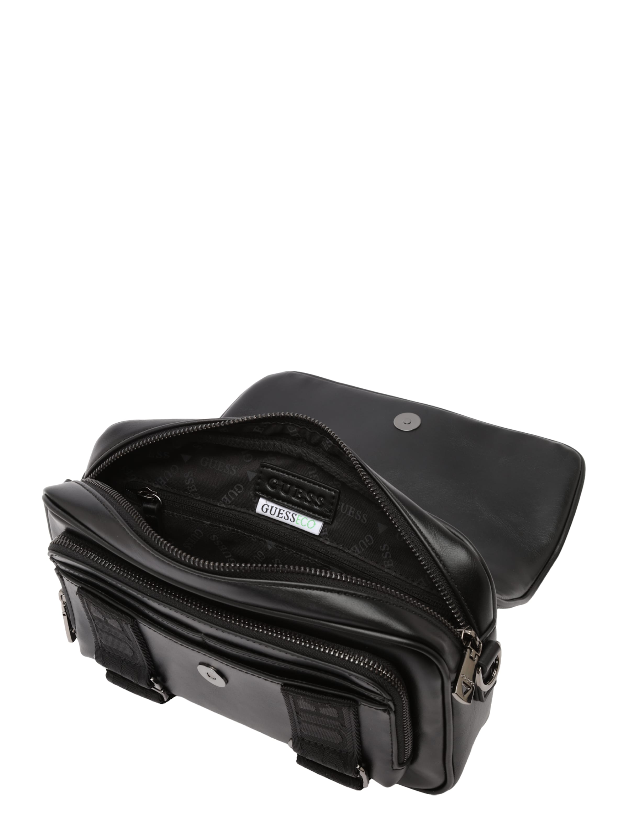 GUESS Сумка через плечо 'BOSTON MESSENGER' в Черный