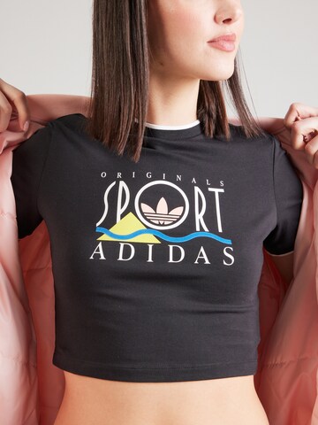 ADIDAS ORIGINALS Shirt in Black