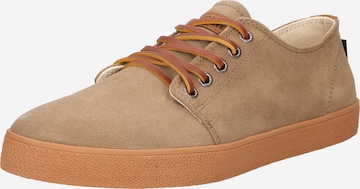 POMPEII Sneakers laag 'HIGBY' in Bruin: voorkant