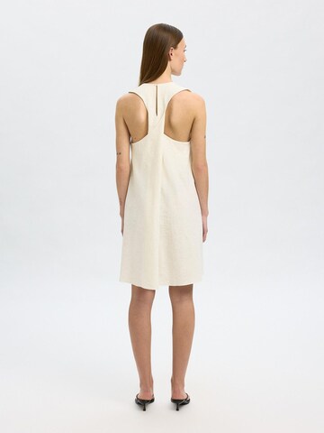 SELECTED Jurk in Wit