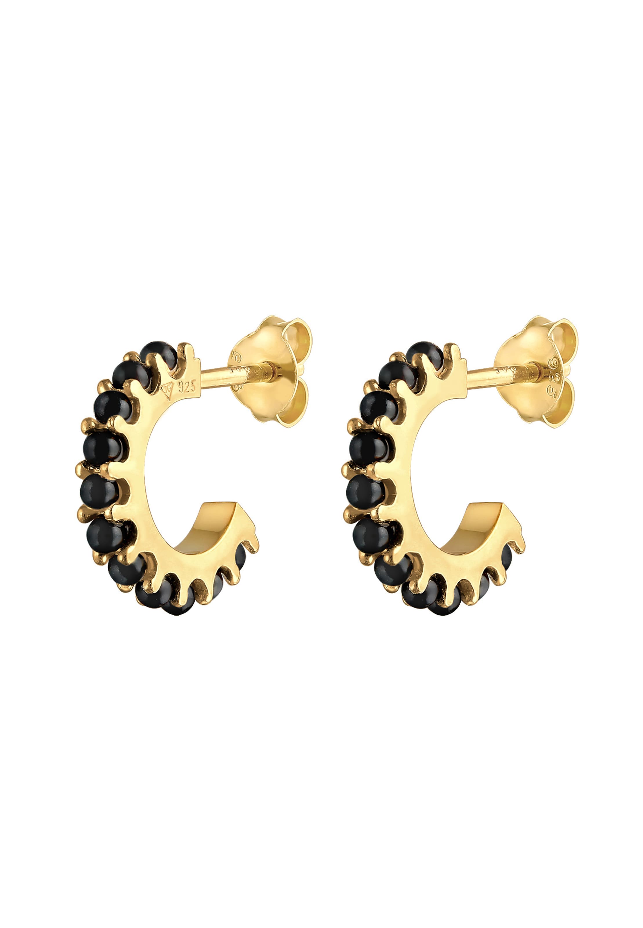 ELLI Earrings in Gold: front