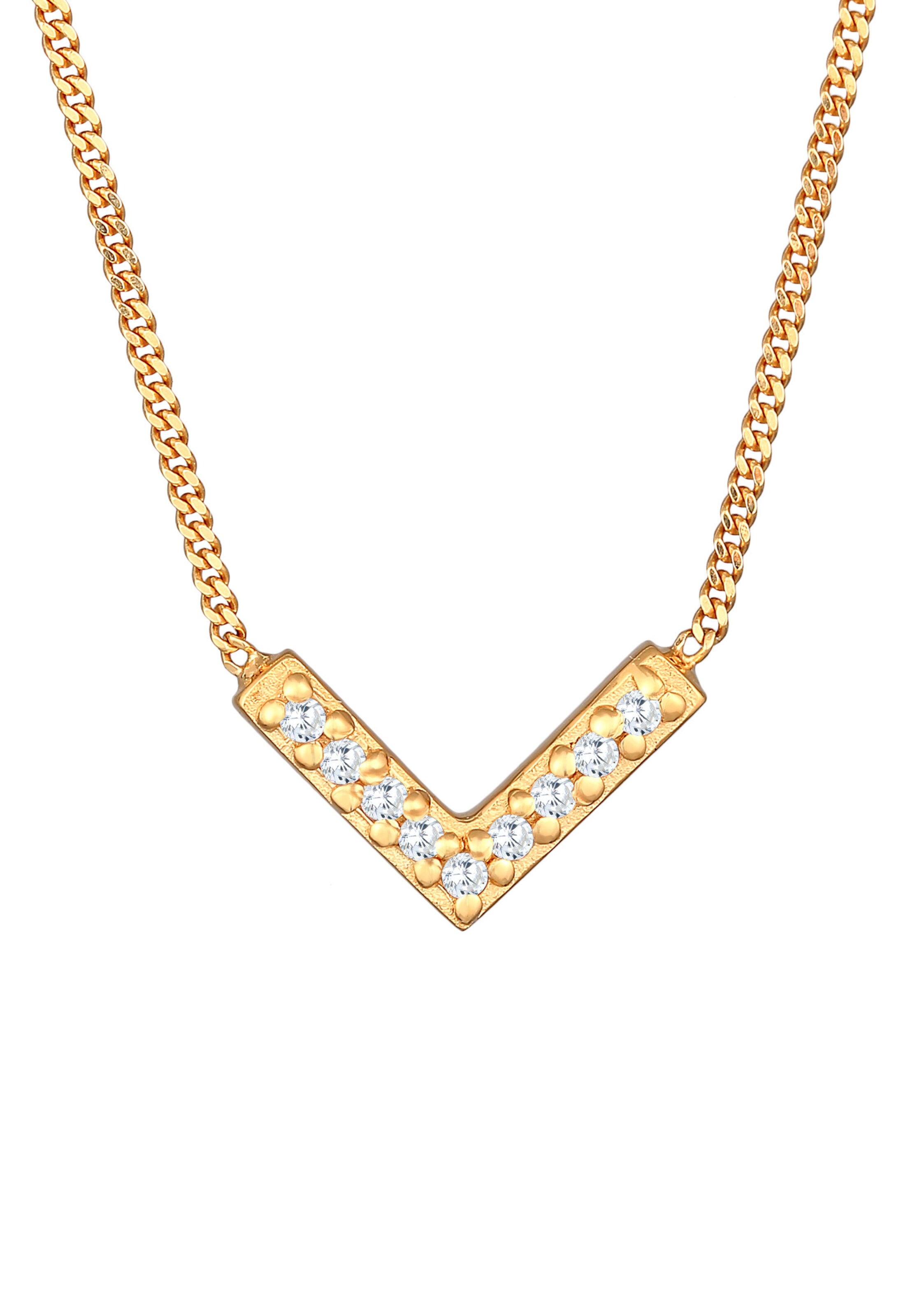 ELLI Necklace in Gold: front