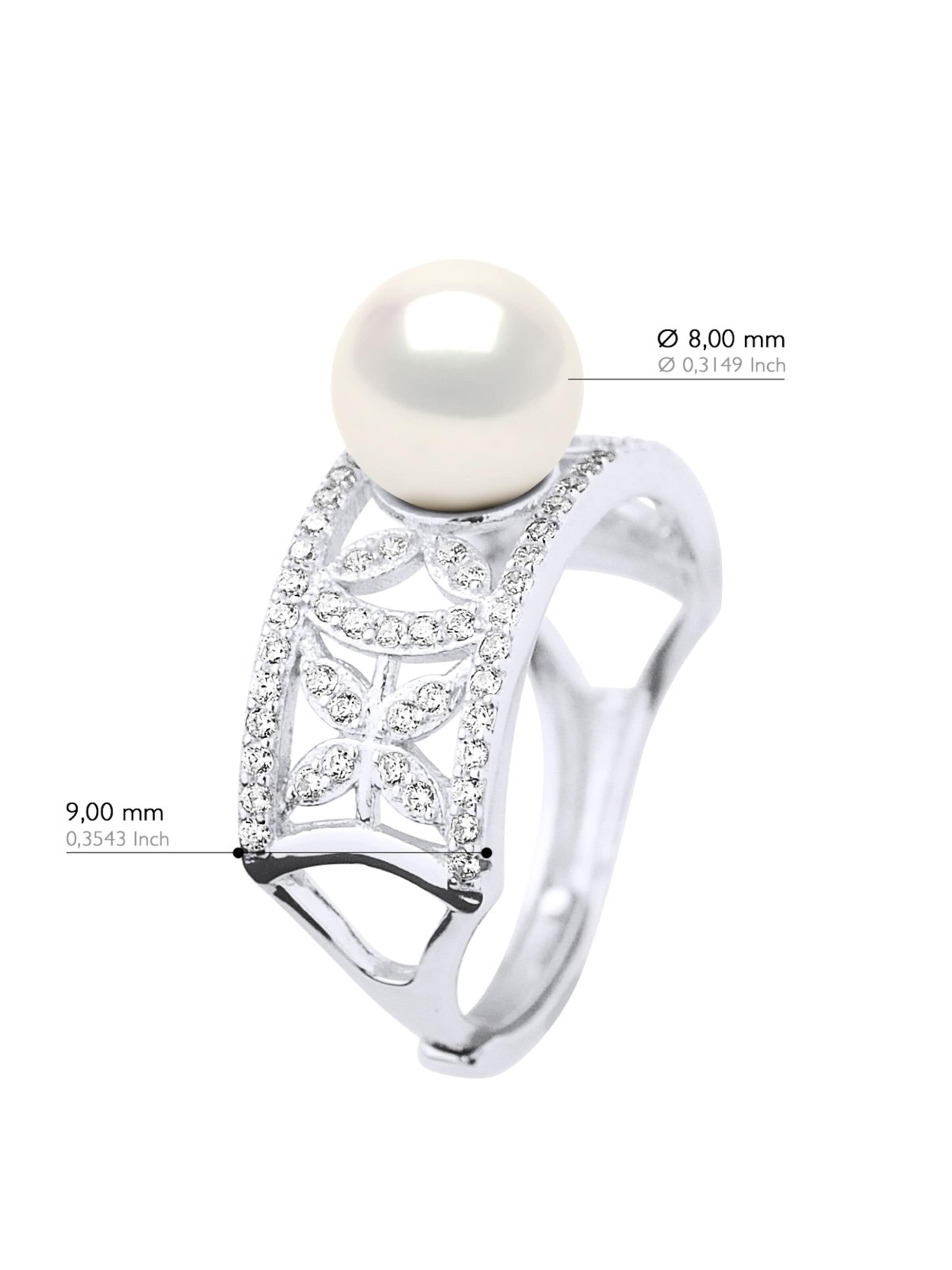 Anello 'VALRAS' di Ateliers Saint Germain in bianco