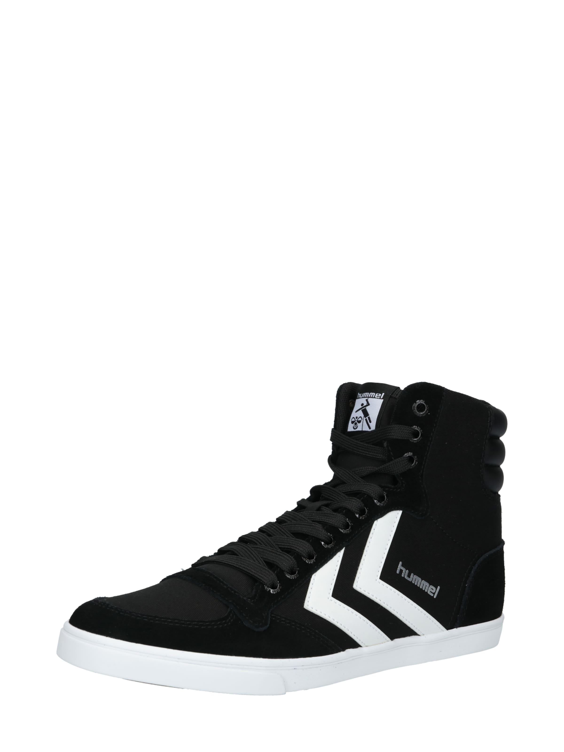 Sneaker bassa 'Slimmer Stadil' di Hummel in nero: frontale