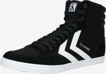 Hummel High-Top Sneakers 'Slimmer Stadil' in Black: front