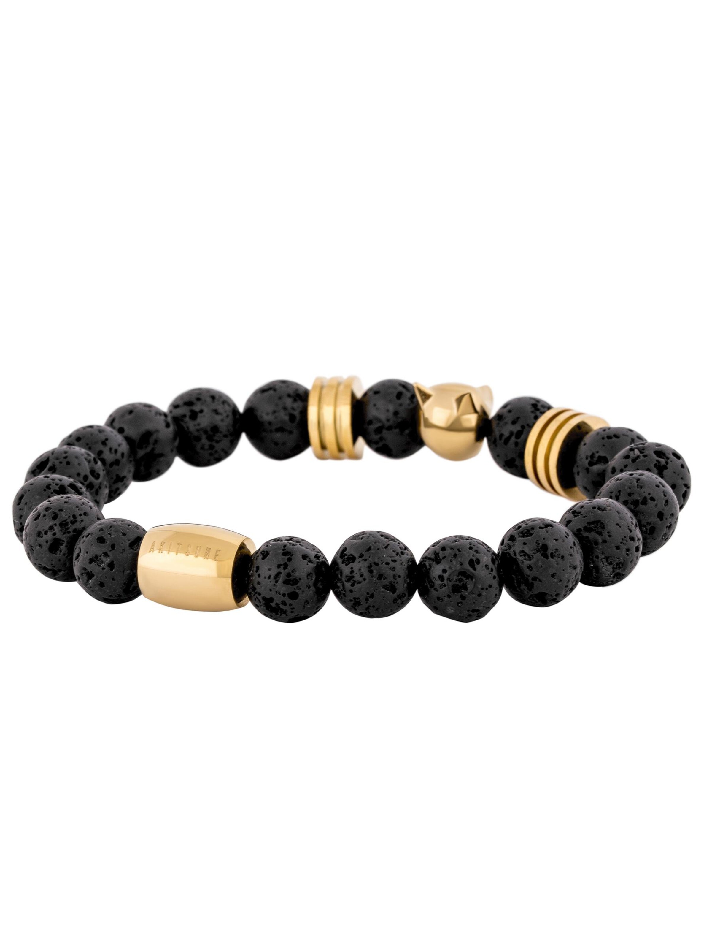 Akitsune Bracelet 'Obsidius' in Black