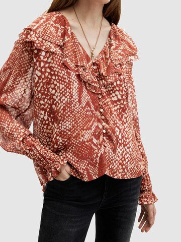 AllSaints Bluse 'PHOEBE WAIMEA' (GRS) in Rot
