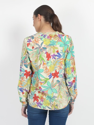 VICCI Germany Tunikabluse mit exklusiven Blumendruck in Mischfarben