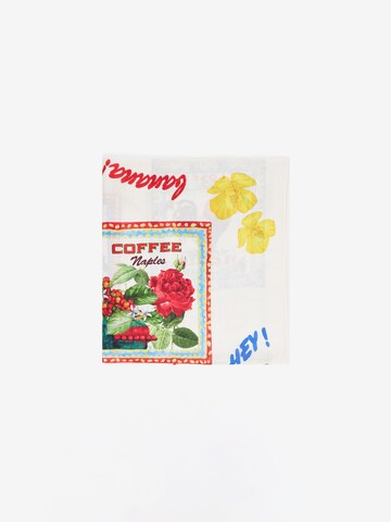 Desigual Шарф 'Stamp' в Белый