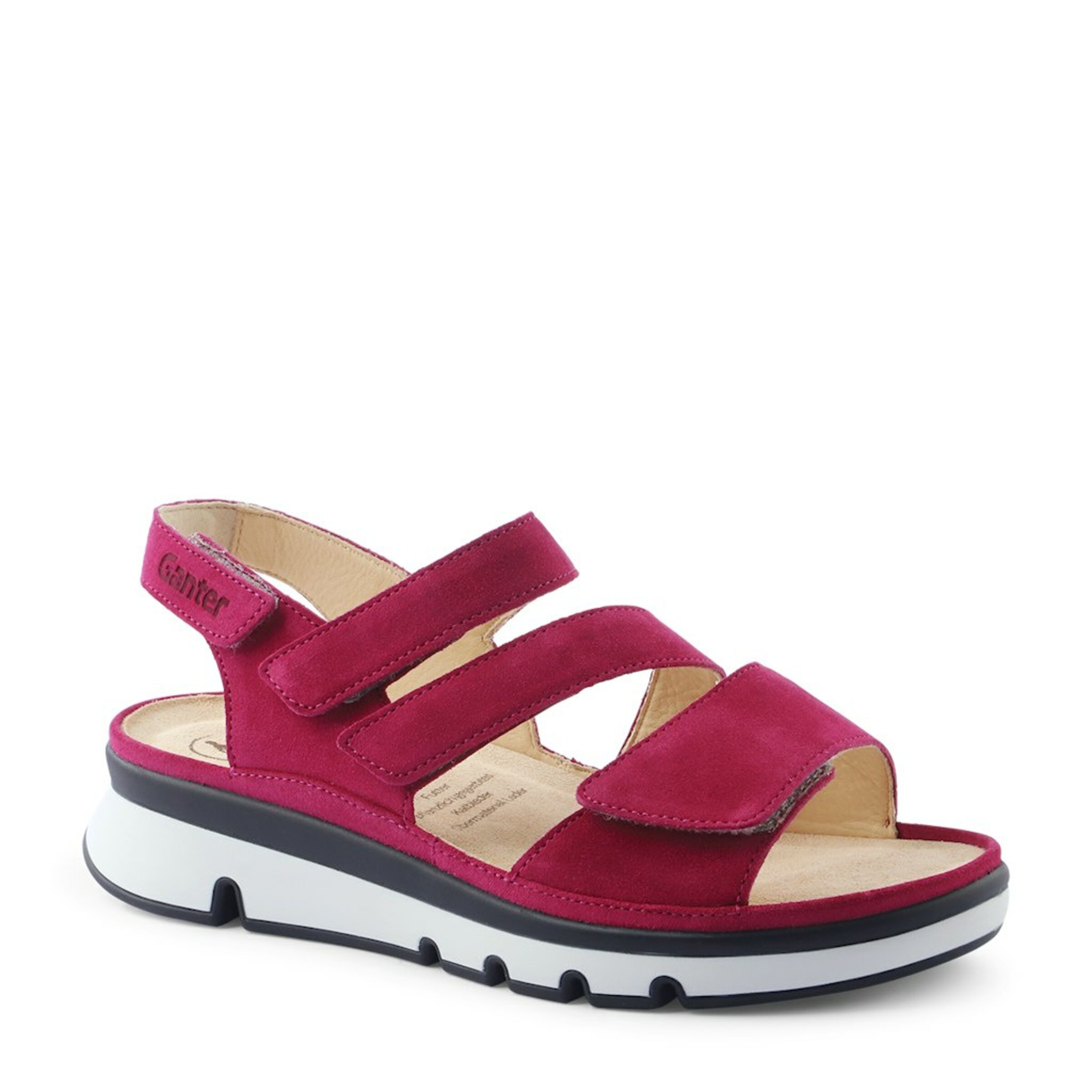 Ganter Strap sandal in Red
