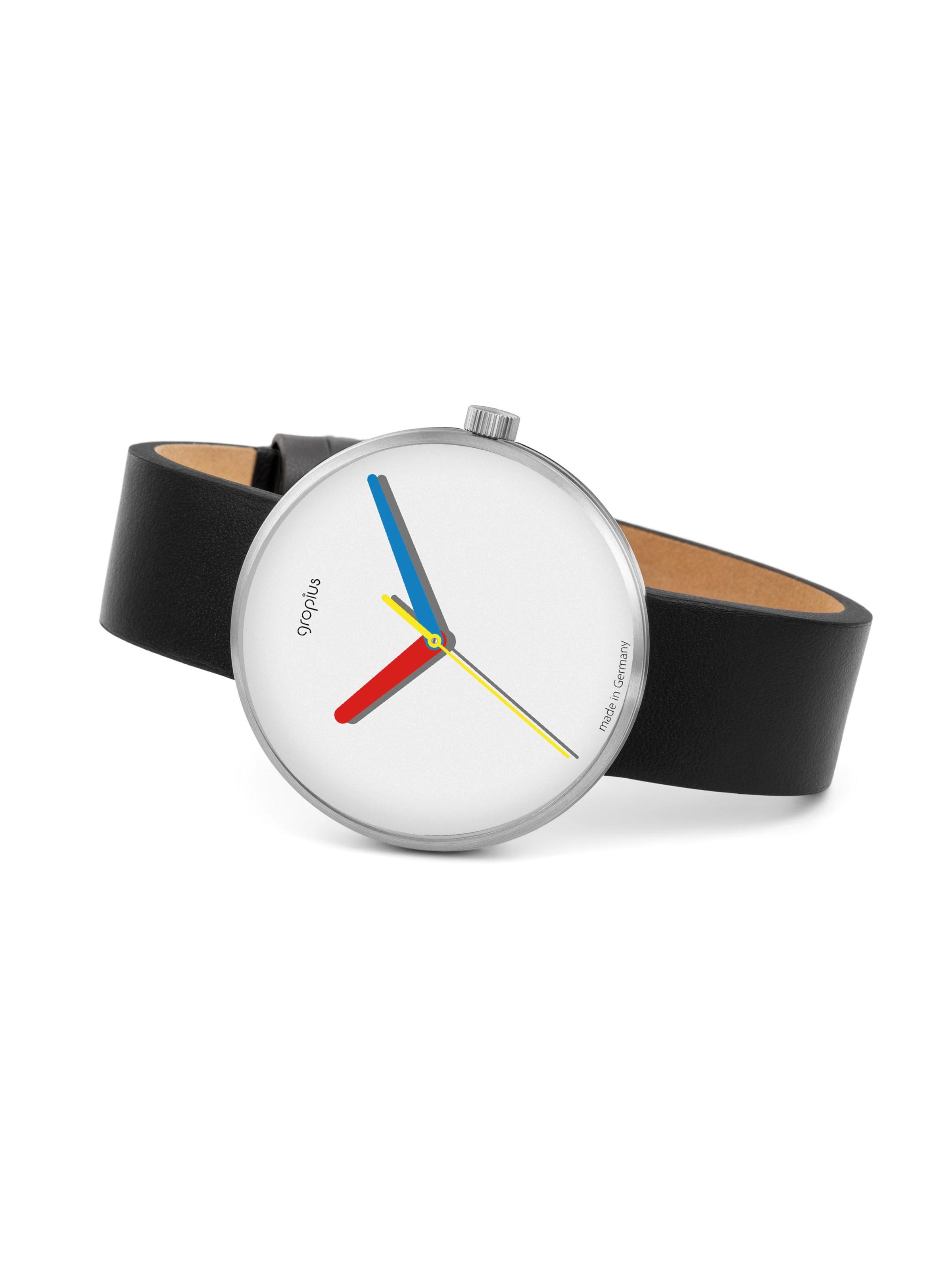 WALTER GROPIUS Analog Watch 'SIMPLEX' in White