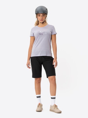 VAUDE Functioneel shirt 'Cyclist' in Lila