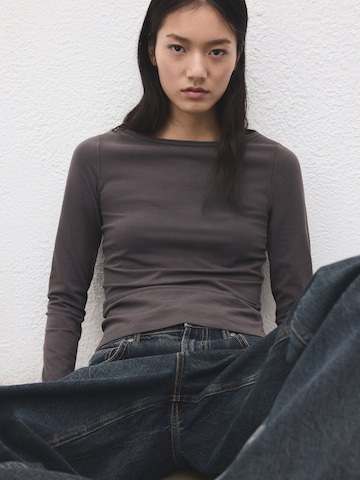 MANGO Shirt 'MURMA' in Grau